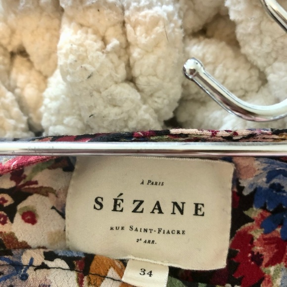 Sézane Nour Floral Mini Skirt - Picture 7 of 8